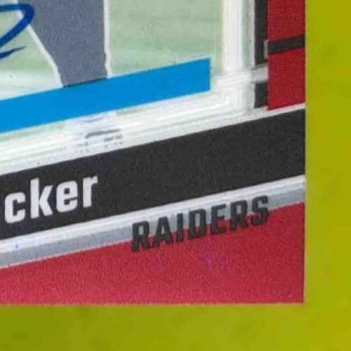 2023 Donruss Optic Tre Tucker Rated Rookie RPS Auto Red /11 #261 RC Raiders - Sports Cards