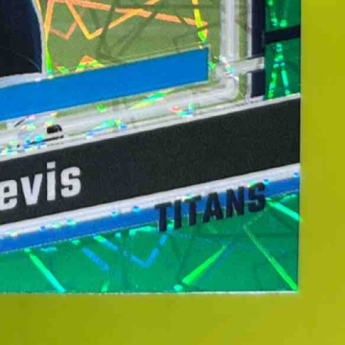 2023 Donruss Optic Will Levis Green Velocity Prizm #298 RC Tennessee Titans - Sports Cards