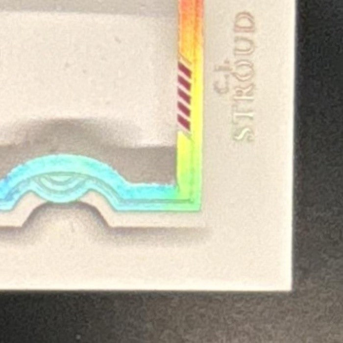 2023 Flawless Collegiate C.J. Stroud Justin Fields Jaxon Smith-Njigba Patch /25 - Sports Cards