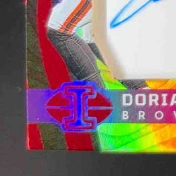 2023 Illusions Dorian Thompson-Robinson Rookie Endorsements Red 8/99 Auto RC - Sports Cards