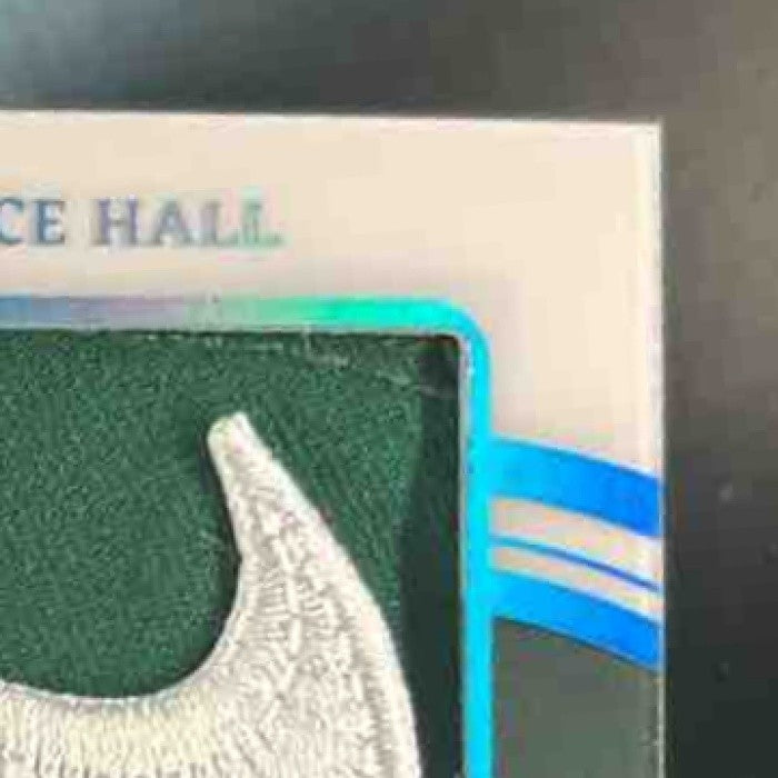 2023 Immaculate Collection Breece Hall Patch Auto Nike Swoosh 1/1 MEM Jets - Sports Cards