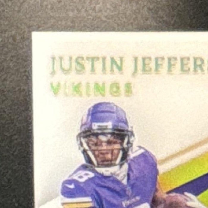 2023 Immaculate Collection Justin Jefferson Cleat Impressions Auto /25 Vikings - Sports Cards