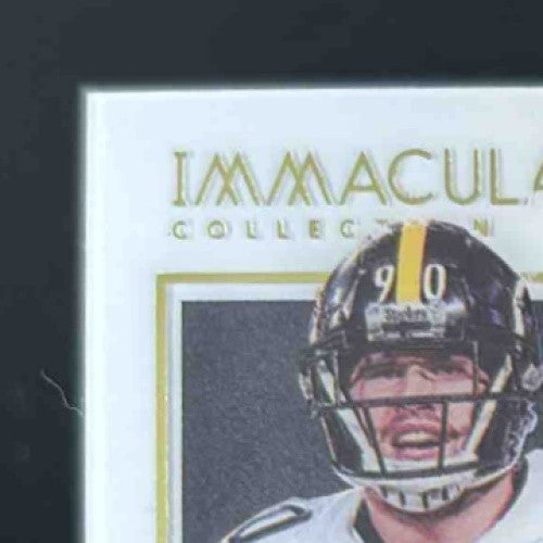 2023 Immaculate Collection T.J. Watt 2022 Premium Patch Auto 20/49 Steelers - Sports Cards
