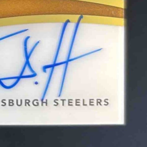 2023 Immaculate Collection T.J. Watt 2022 Premium Patch Auto 20/49 Steelers - Sports Cards