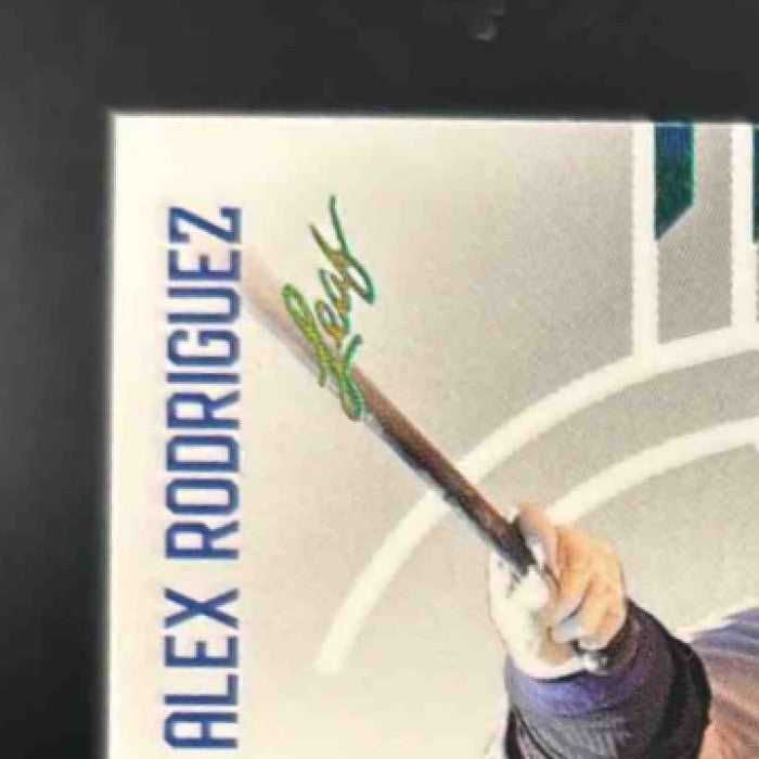 2023 Leaf A Bronx Legacy Alex Rodriguez Nicknames 1/1 NY Yankees ’A-Rod’ Auto - Sports Cards