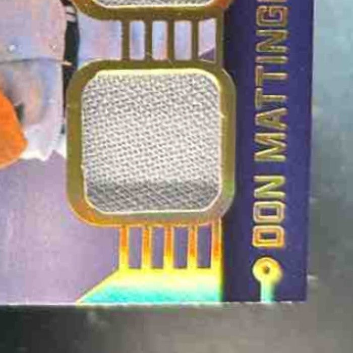 2023 Leaf Bronx Legacy Big Apple Jacks ’ 35 Homeruns 1985’’ Don Matting Patch /25 - Sports Cards
