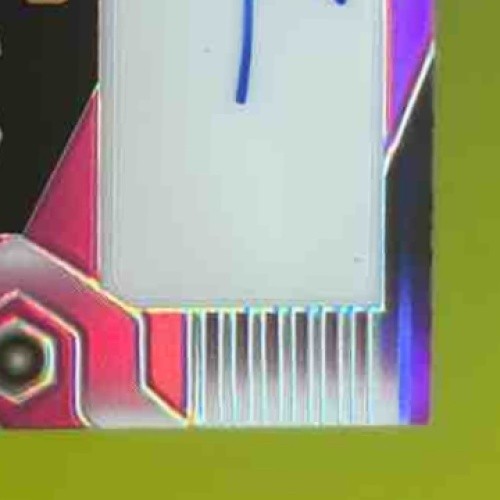 2023 Leaf Eclectic Adolfo Sanchez Valiant Effort Pink Prismatic /7 #VE-AS1 Auto - Sports Cards