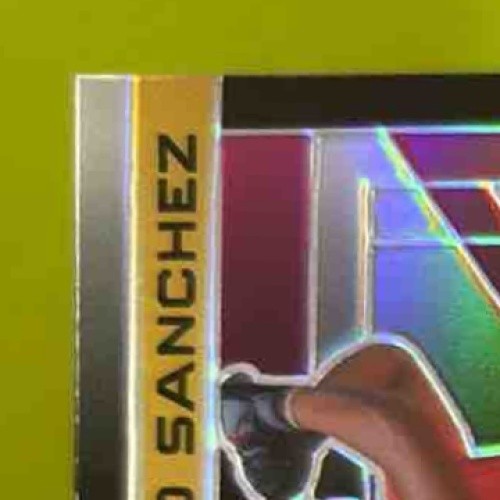 2023 Leaf Eclectic Adolfo Sanchez Valiant Effort Pink Prismatic /7 #VE-AS1 Auto - Sports Cards