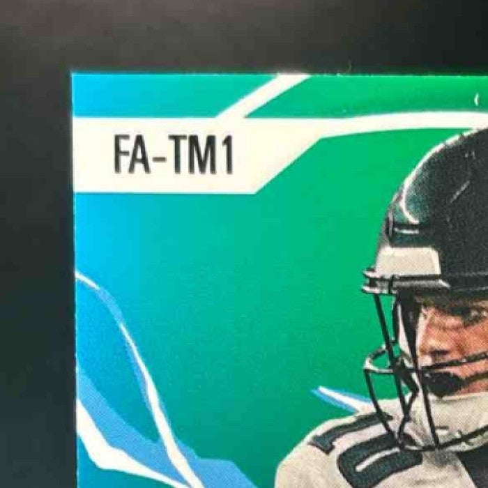 2023 Leaf Eclectic Tanner McKee Flash Auto /5 #FA-TM1 RC Philadelphia Eagles - Sports Cards