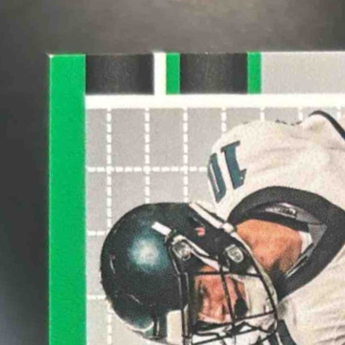 2023 Leaf Eclectic Tanner McKee Valiant Rising Stock Auto Red /9 RC Eagles - Sports Cards