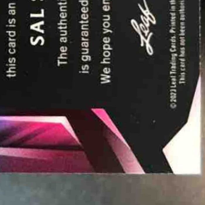 2023 Leaf Metal Sal Stewart Auto 1/1 #BA-SS4 - Sports Cards