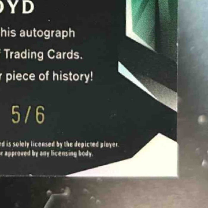 2023 Leaf Metal Ty Floyd Auto /6 #BA-TF1 - Sports Cards