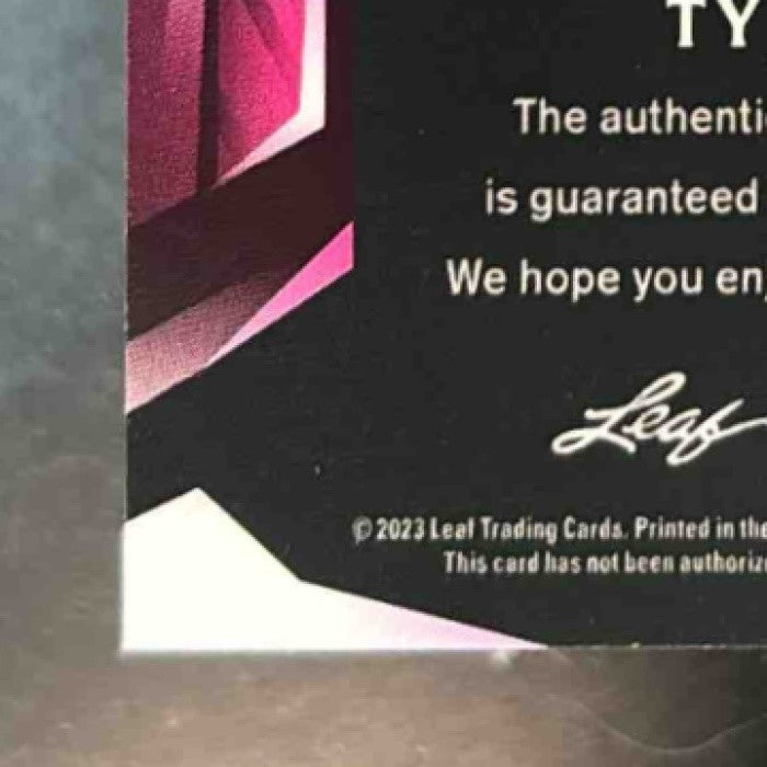2023 Leaf Metal Ty Floyd Auto /6 #BA-TF1 - Sports Cards