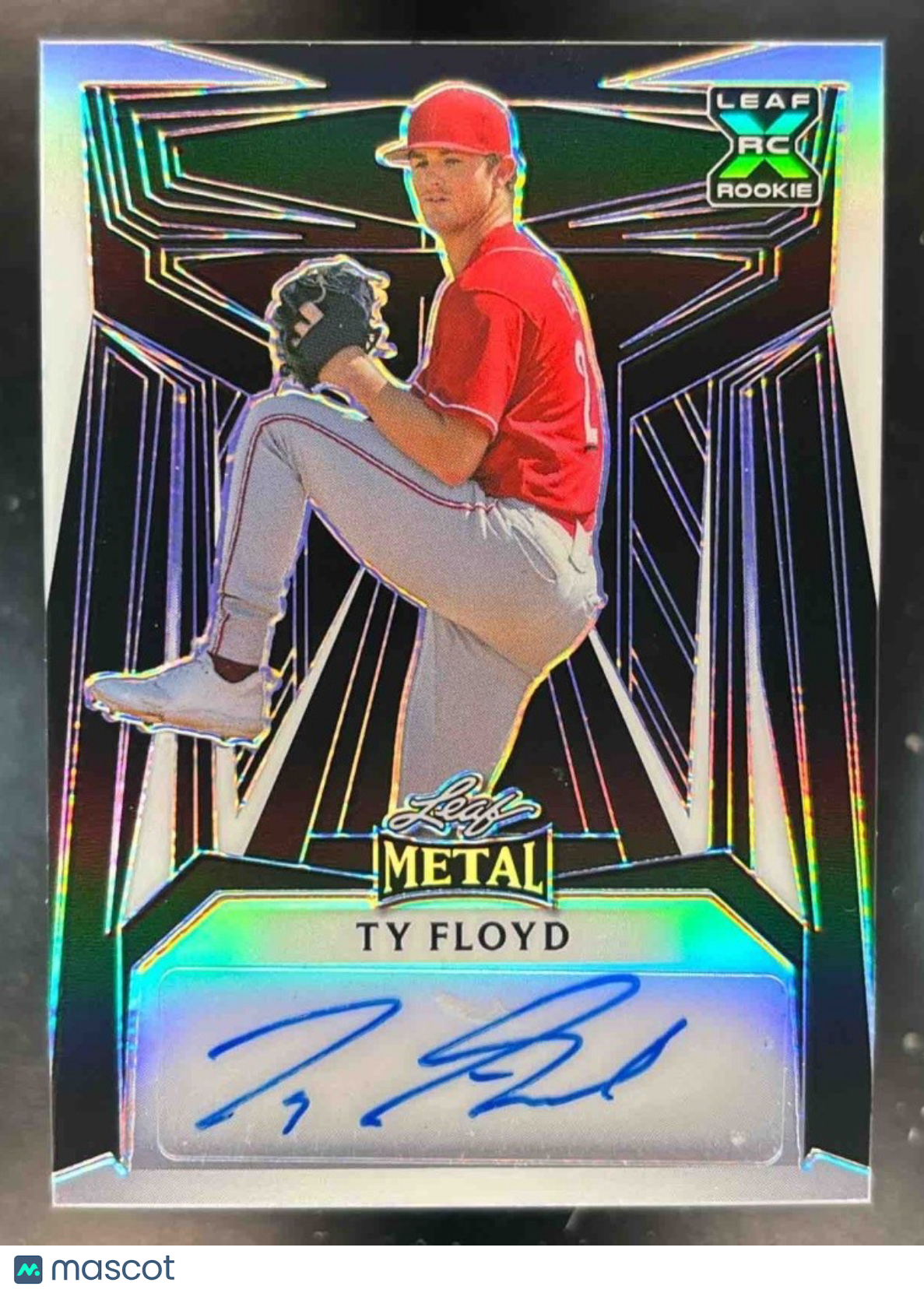 2023 Leaf Metal Ty Floyd Auto /6 #BA-TF1 - Sports Cards