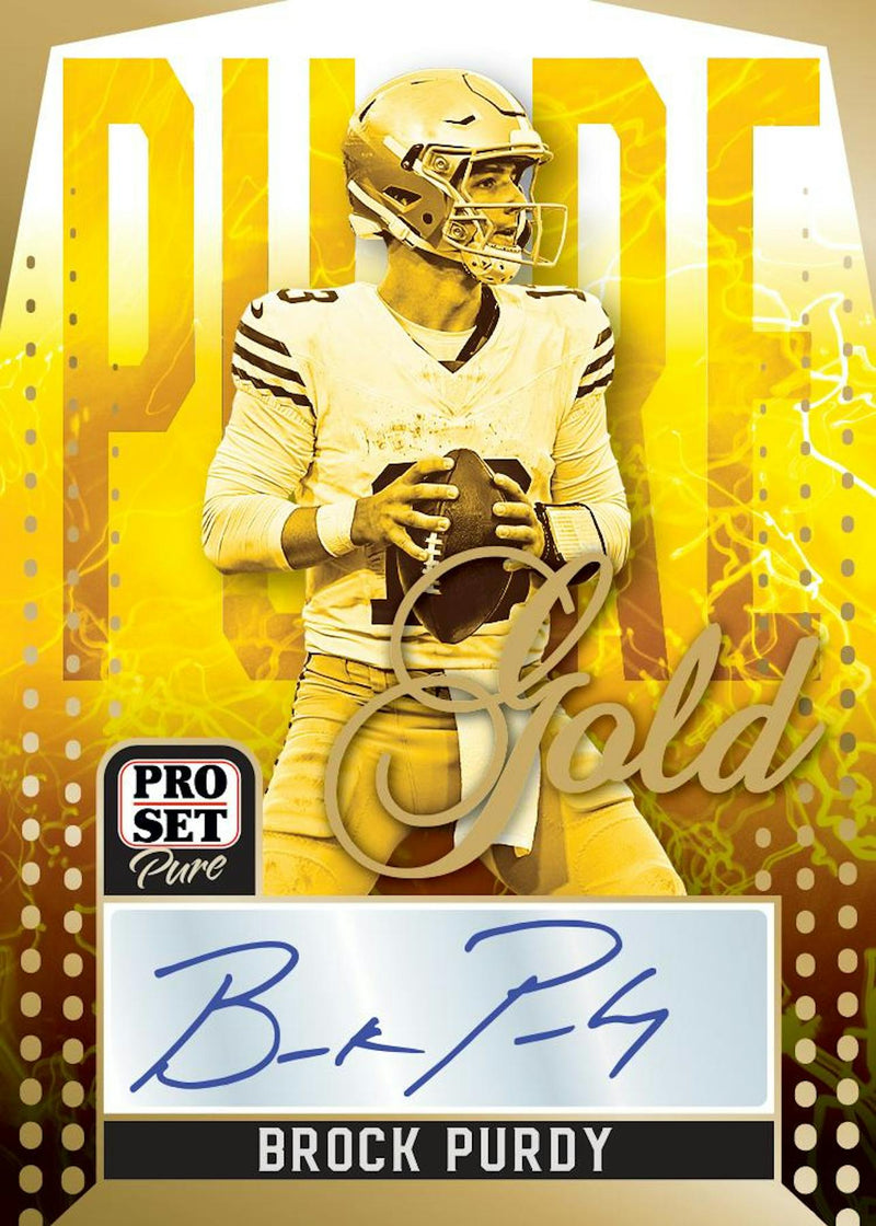 2023 Leaf Pro Set Pure Football Hobby Box (3 Autographs) LOADED!