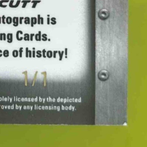 2023 Leaf Trinity Vance Honeycutt Steel Gold 1/1 #S-VH1 Auto Baltimore Orioles - Sports Cards