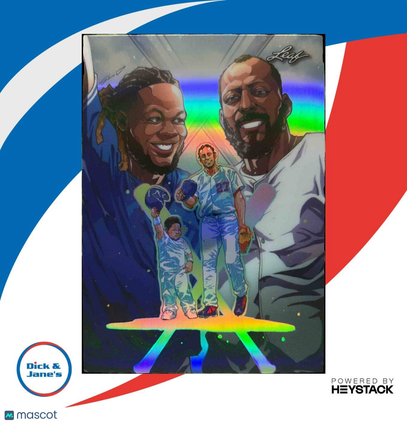 2023 Leaf Web Exclusives Vladimir Guerrero Jr. Anime Nation #ANB-68 /167 - Sports Cards