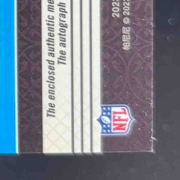 2023 Legacy Roschon Johnson Futures Dual Patch Auto Silver /249 RC Chicago Bears - Sports Cards