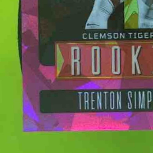 2023 Legacy Trenton Simpson Premium Edition Diamond Mini 5/5 #184 RC Tigers - Sports Cards
