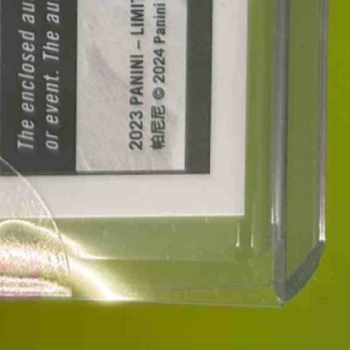 2023 Limited Josh Jacobs Team Trademarks Signature Materials 23/49 #TSM-JJA Auto - Sports Cards