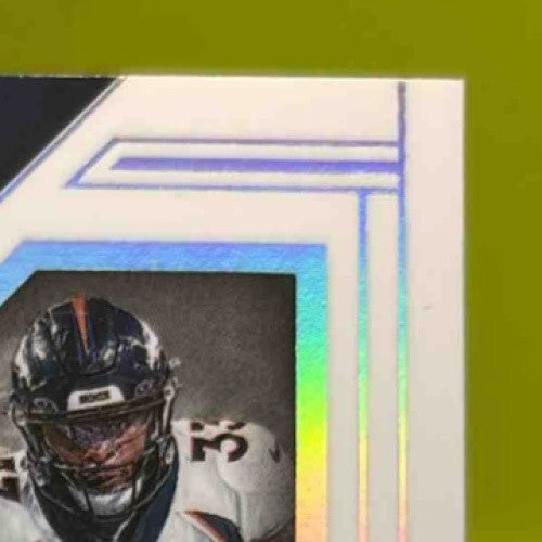 2023 National Treasures Javonte Williams Franchise Prime Holo Silver /25 Broncos - Sports Cards