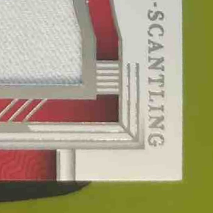 2023 National Treasures Marquez Scantling Colossal Signatures Patch /49 Chiefs - Sports Cards