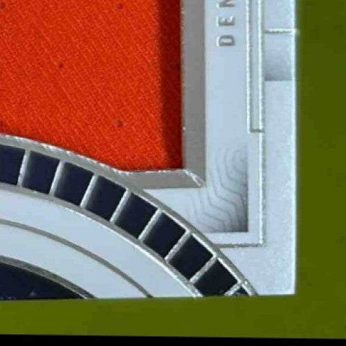 2023 National Treasures Marvin Mims Rookie Jumbo Prime Signatures Booklet 49/99 - Sports Cards