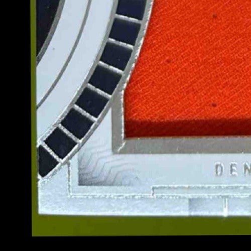 2023 National Treasures Marvin Mims Rookie Jumbo Prime Signatures Booklet 66/99 - Sports Cards