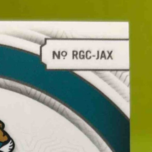 2023 National Treasures Parker Washington Bigsby Rookie NFL Gear Combo Holo /25 - Sports Cards