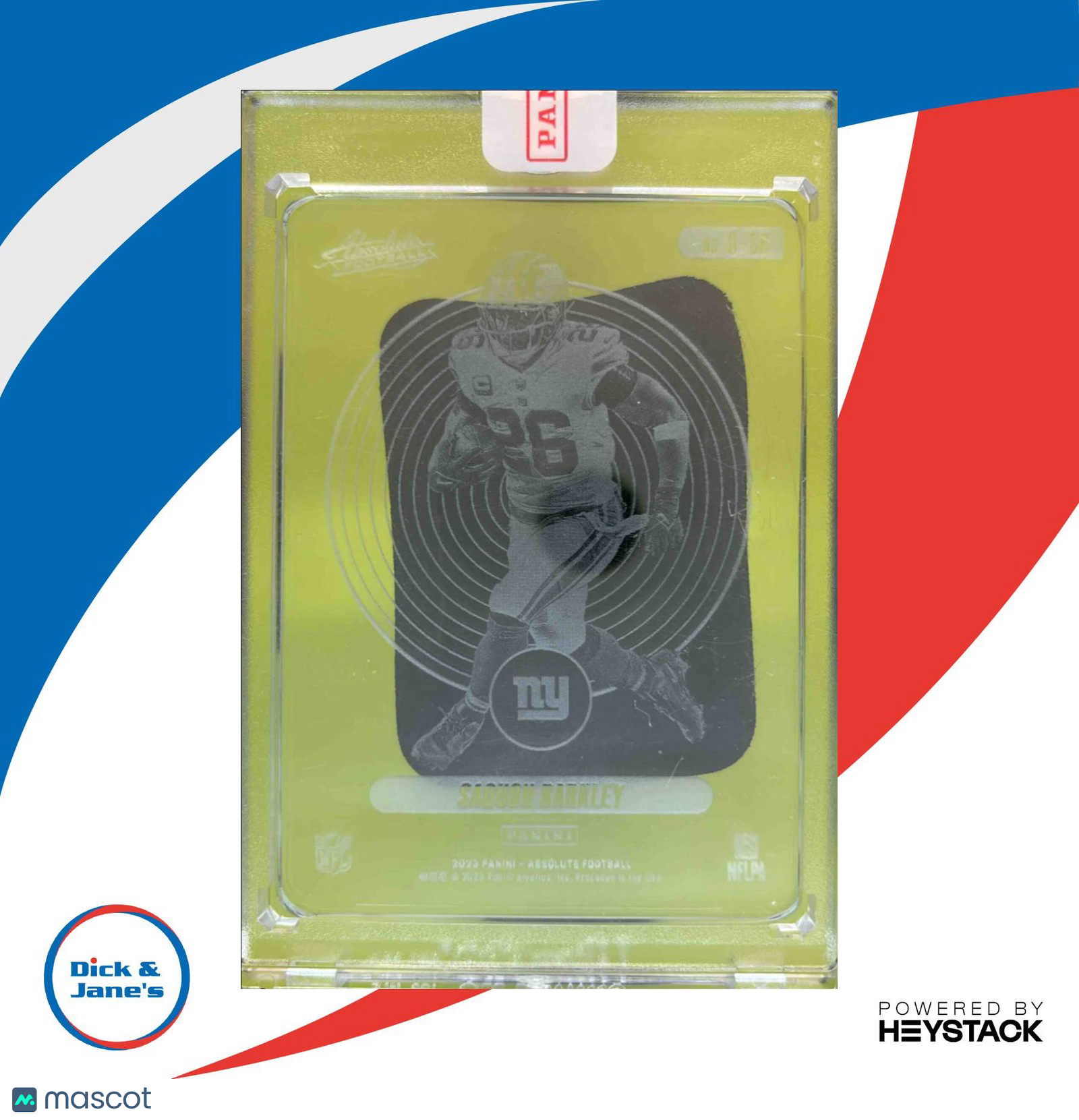 2023 Panini Absolute Saquon Barkley Glass SSP #G-SB New York Giants - Sports Cards