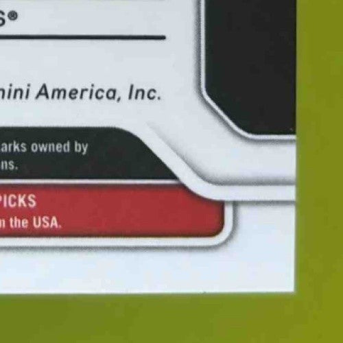 2023 Panini Chronicles Draft Picks Levi Lewis 2022 Prizm Signatures Red Ice - Sports Cards