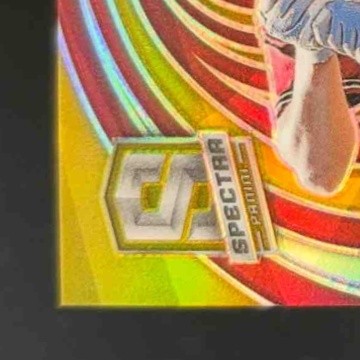 2023 Panini Chronicles Jordan Lawlar Spectra Gold 10/10 #27 Arizona Diamondbacks - Sports Cards
