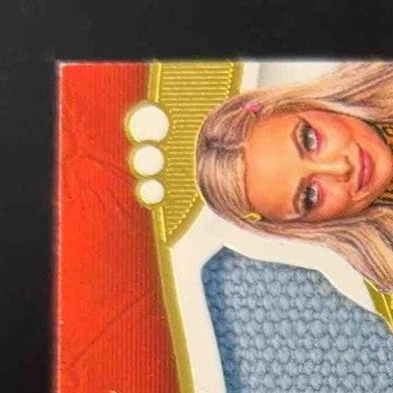 2023 Panini Chronicles WWE Liv Morgan Crown Royale Silhouettes Gold /10 MEM Auto - Sports Cards
