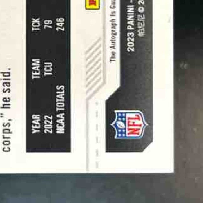 2023 Panini Contenders Dee Winters Playoff Ticket Auto /149 #283 RC 49ers - Sports Cards