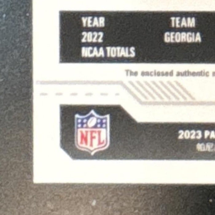 2023 Panini Contenders Jalen Carter Swatches Variations MEM RC Eagles - Sports Cards