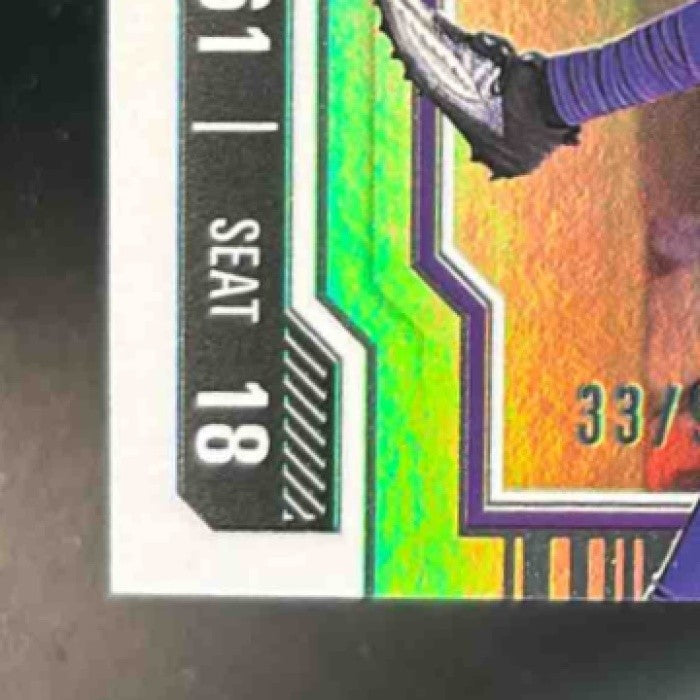 2023 Panini Contenders Justin Jefferson /99 #67 Minnesota Vikings - Sports Cards