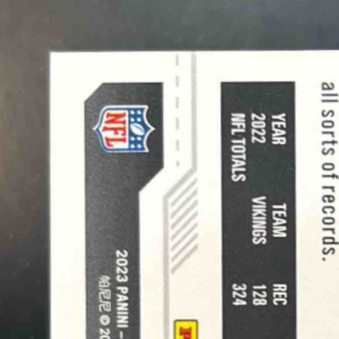2023 Panini Contenders Justin Jefferson /99 #67 Minnesota Vikings - Sports Cards
