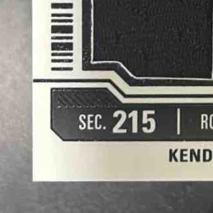 2023 Panini Contenders Kendre Miller Rookie Ticket Swatches Variations RC Saints - Sports Cards