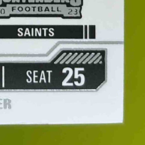 2023 Panini Contenders Kendre Miller Rookie Ticket Swatches New Orleans Saints - Sports Cards
