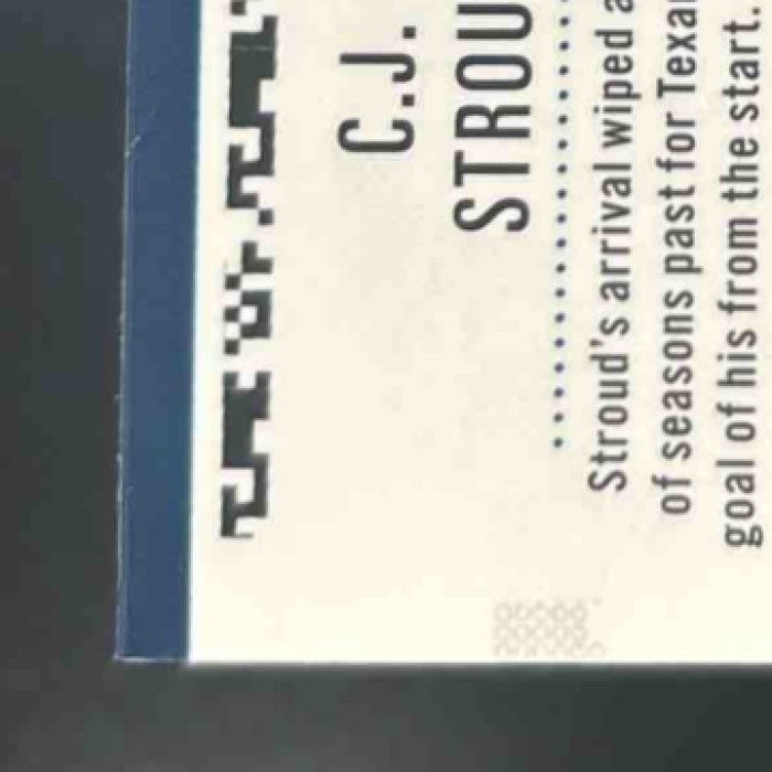 2023 Panini Contenders Optic C.J. Stroud First Class Ticket RC Houston Texans - Sports Cards