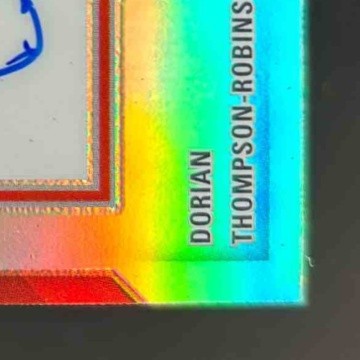 2023 Panini Contenders Optic Dorian Thompson-Robinson Rookie of the Year/50 Auto - Sports Cards