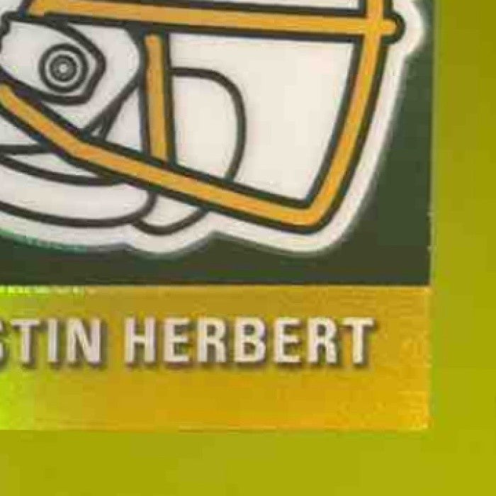 2023 Panini Contenders Optic Justin Herbert X’s and O’s Gold /10 Chargers - Sports Cards