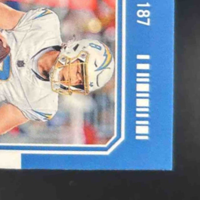2023 Panini Contenders Optic Max Duggan #187 Auto RC Rookie Ticket Chargers - Sports Cards