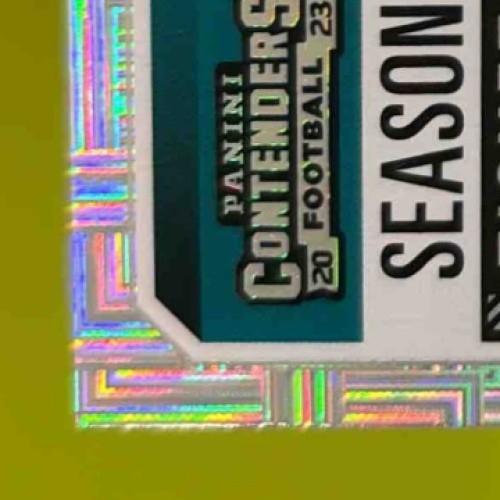 2023 Panini Contenders Travis Etienne Jr. #47 Season Ticket Jacksonville Jaguars - Sports Cards