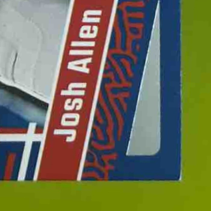 2023 Panini Donruss Josh Allen Threads #DTH-JA MEM Buffalo Bills - Sports Cards