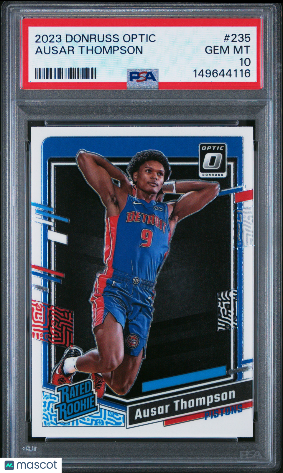 2023 Panini Donruss Optic Ausar Thompson #235 PSA 10 - Graded Sports Cards