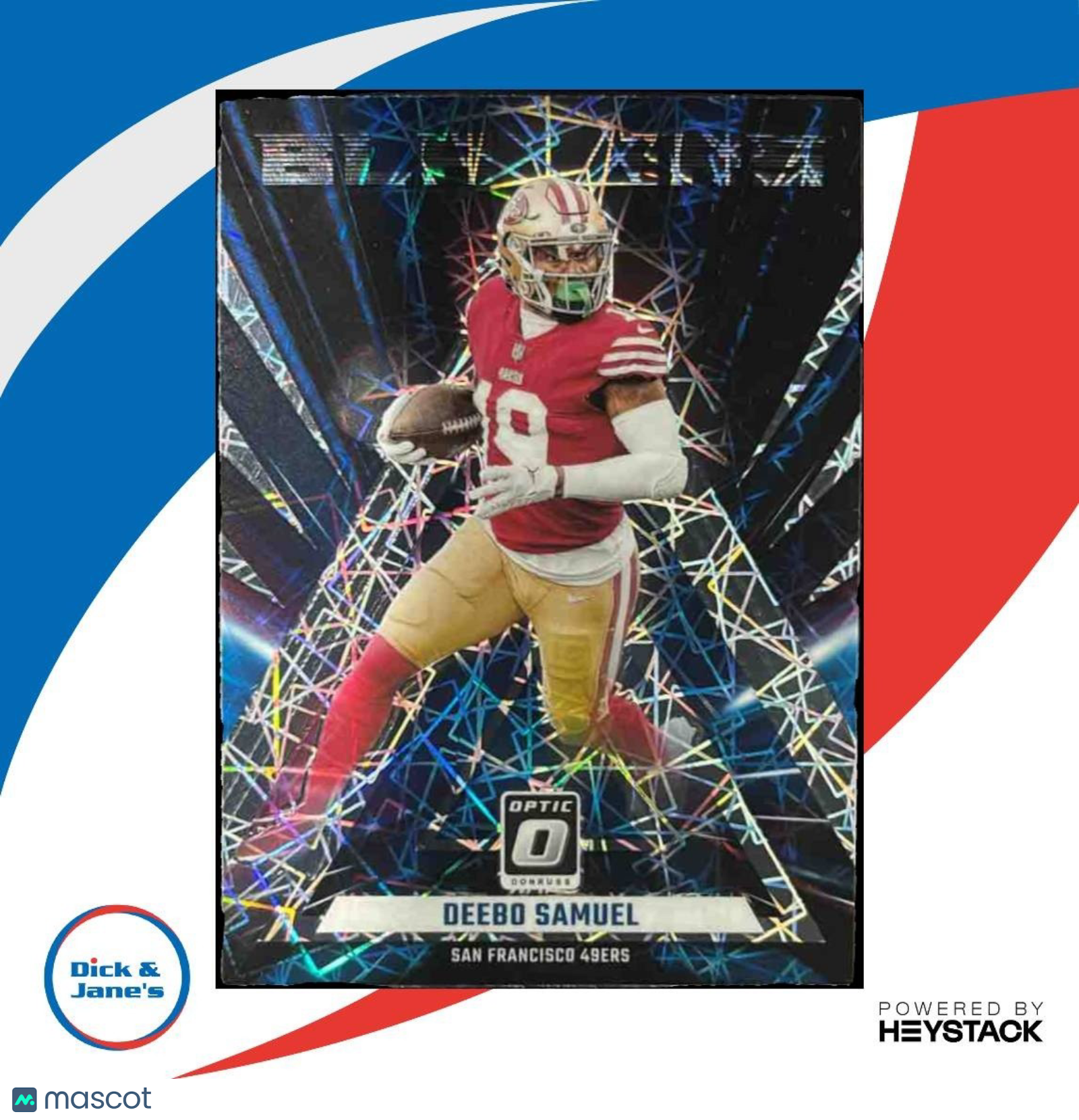 2023 Panini Donruss Optic Deebo Samuel Blazers #13 San Francisco 49ers - Sports Cards