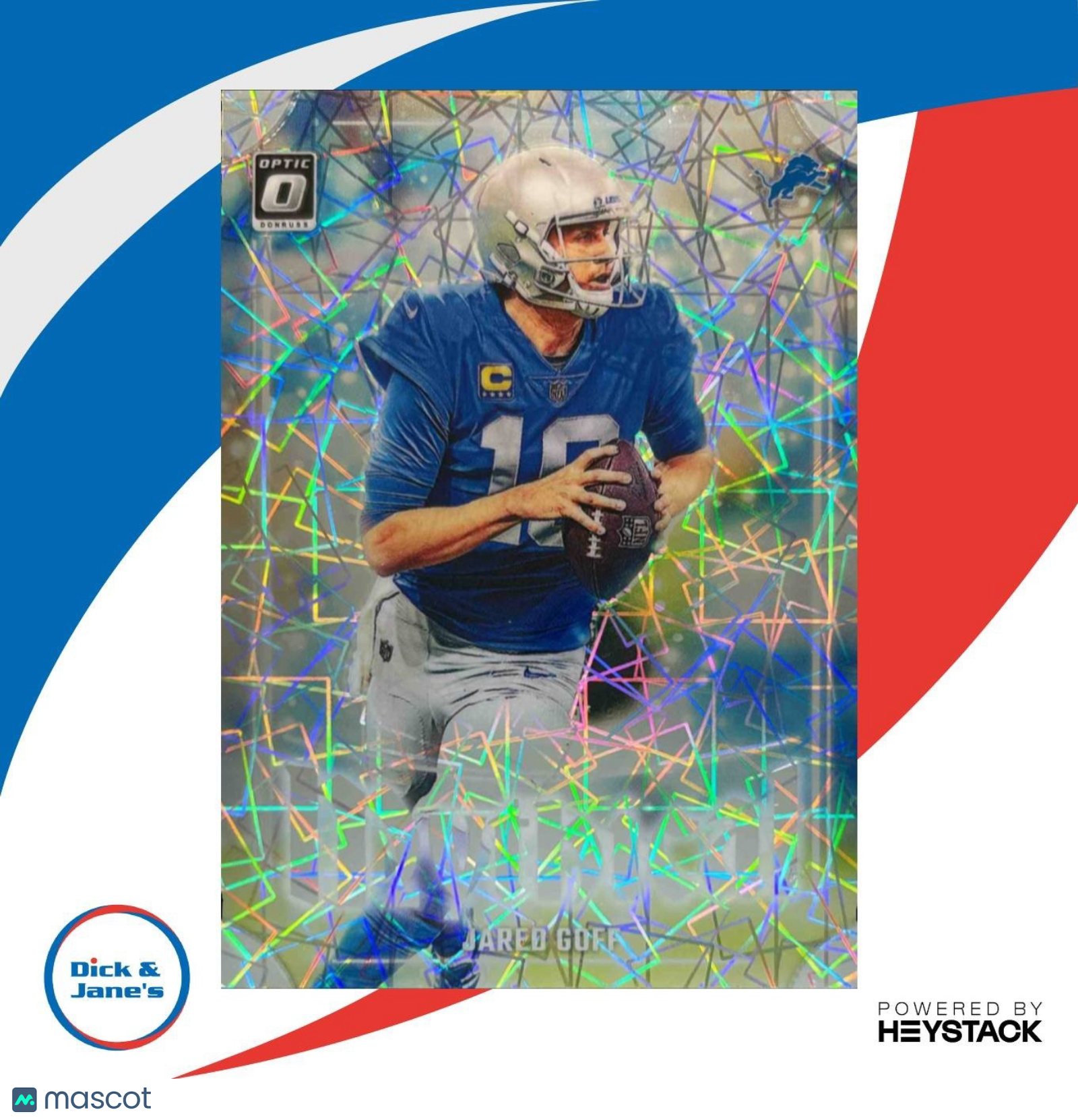 2023 Panini Donruss Optic Jared Goff Mythical #2 Detroit Lions - Sports Cards