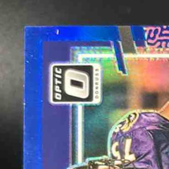 2023 Panini Donruss Optic Jonathan Ogden Blue /199 #13 Baltimore Ravens - Sports Cards