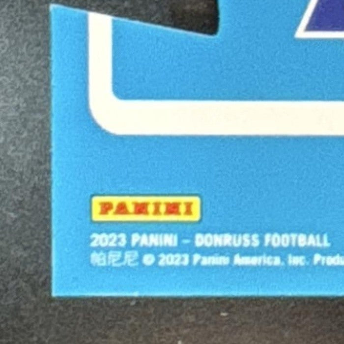 2023 Panini Donruss Puka Nacua Gold Die Cut /25 #357 RC Los Angeles Rams - Sports Cards